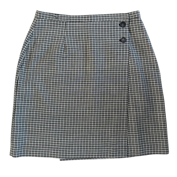 Tailor B. Moss Vintage Checkered mini Skirt preppy prep size 8 10 12 Y2K 90s 989 - Picture 1 of 9